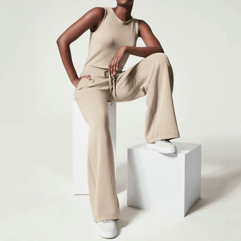 TALIA – Women’s Sleeveless Airflow Jumpsuit