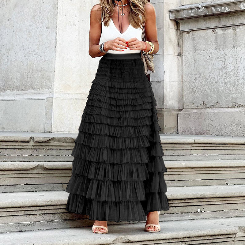 ZORGA - Elegant Maxi tulle skirt