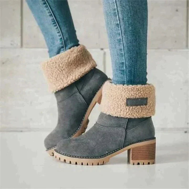 MIRA – Women’s Teddy-Lined Ankle Boots