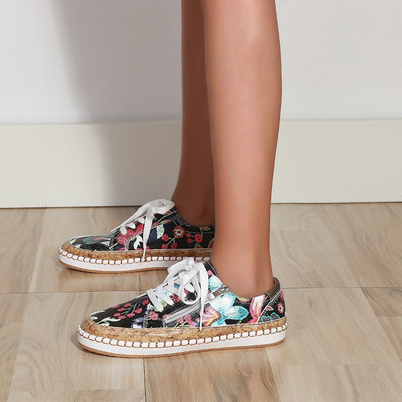 ARLENE – Floral Print Women's Sneakers