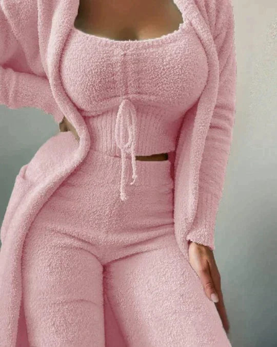 KALINA - Women's 3-Piece Cozy Lounge Set