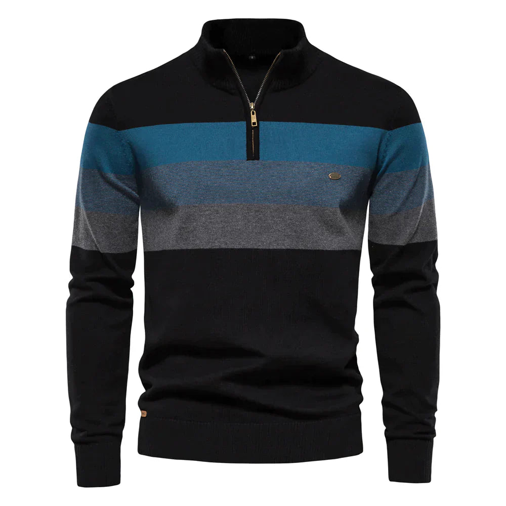 LUKE - Everhill Half Zip Men's Sweater