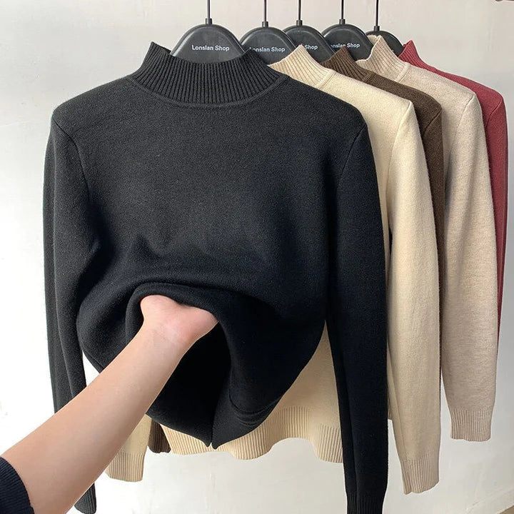 FREYA – Women’s Fleece Turtleneck Top