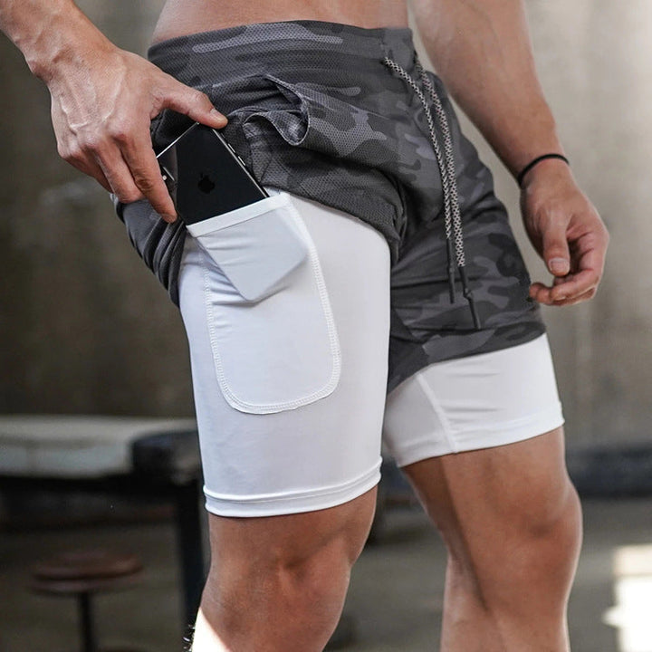 CRUZ – 2-in-1 Quick-Dry Sport Shorts