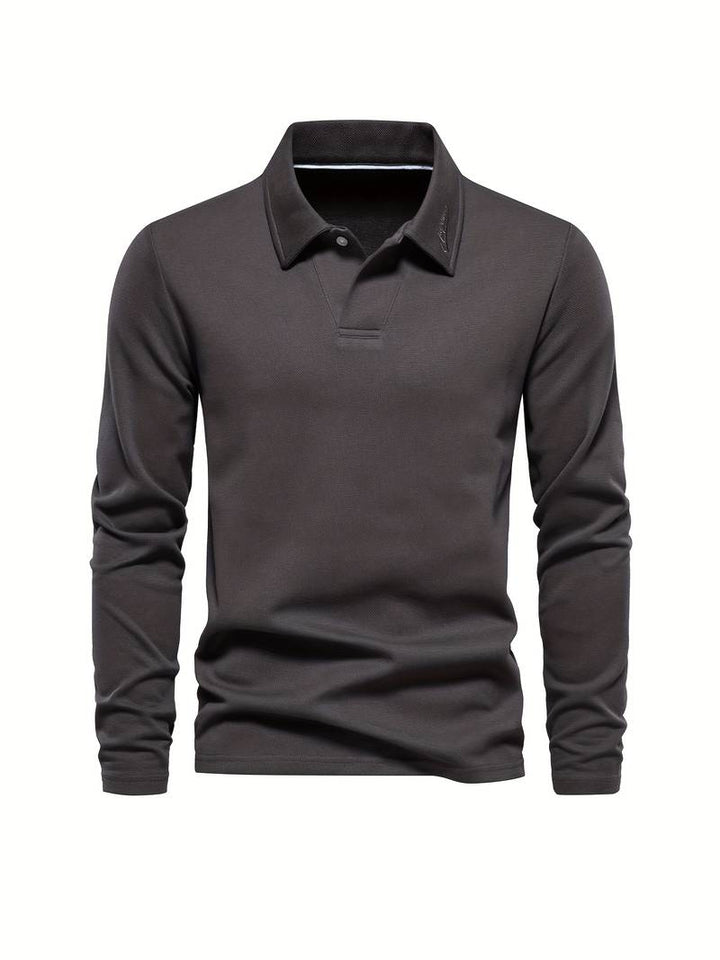 TILMAN - Men’s Long-Sleeve Polo Shirt