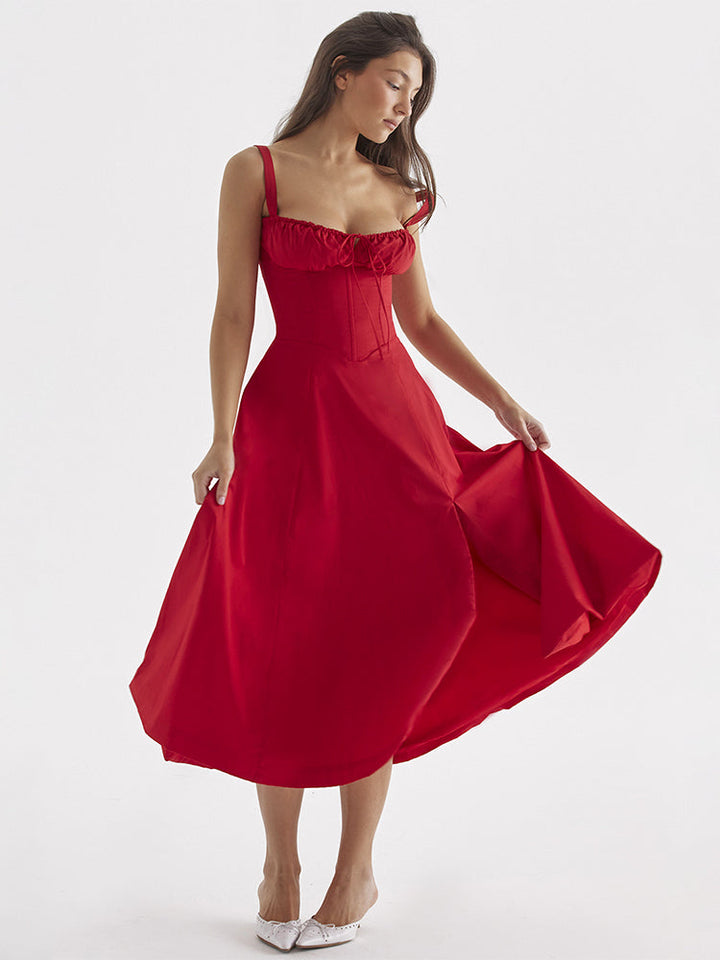 LORELEI – Feminine Fitted Midi Dress