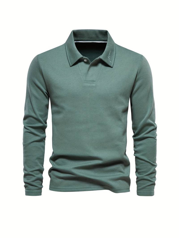 TILMAN - Men’s Long-Sleeve Polo Shirt