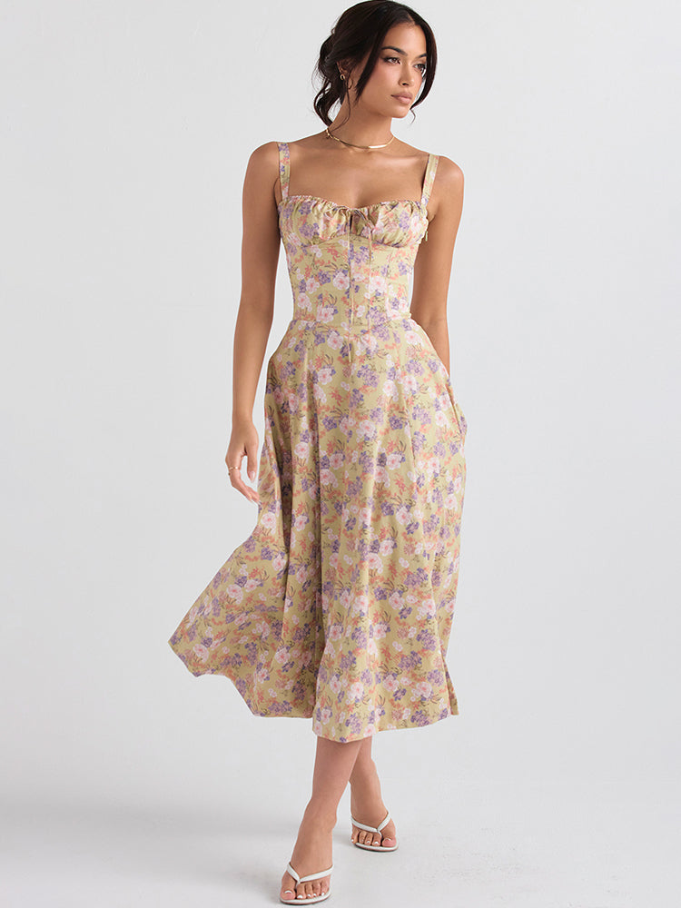 LORELEI – Feminine Fitted Midi Dress