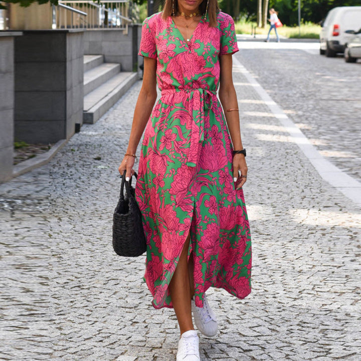 LEILANI – Flowy Summer Midi Dress