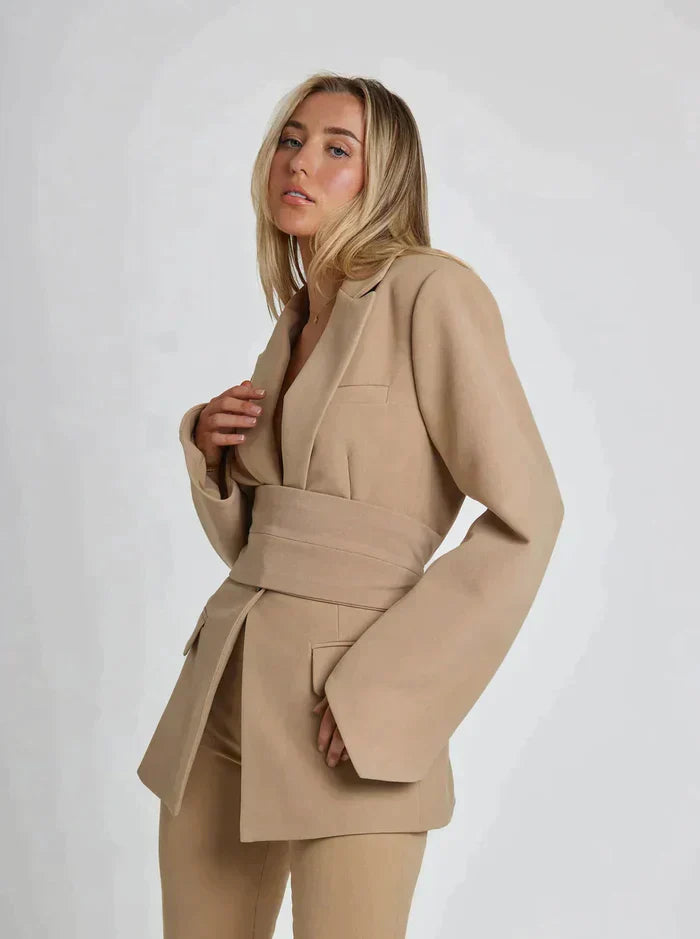 PAM - Tailored Waist Wrap Blazer