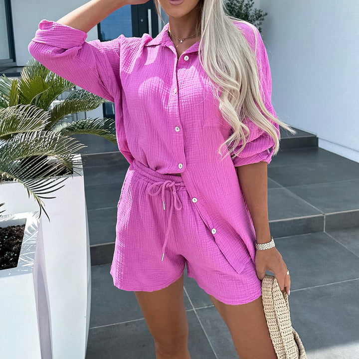 ZHAY - Women’s Cotton Summer 2-Piece Set