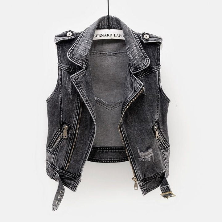 ABIGAIL – Denim Waistcoat