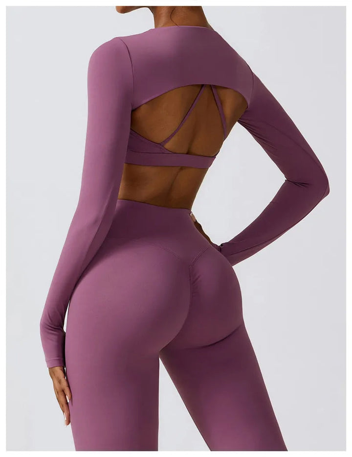 ACTIVE - 3-Piece Seamless Activewear Set for Women