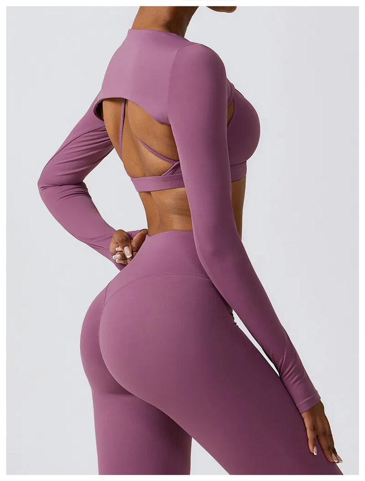 ACTIVE - 3-Piece Seamless Activewear Set for Women