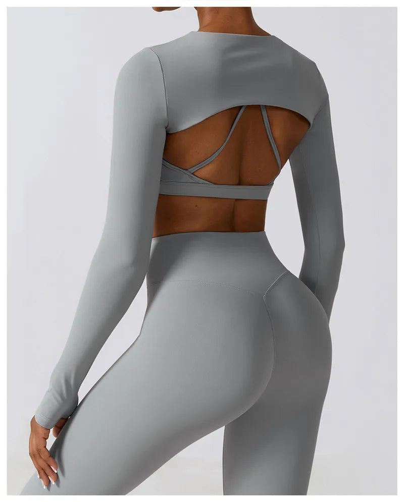 ACTIVE - 3-Piece Seamless Activewear Set for Women