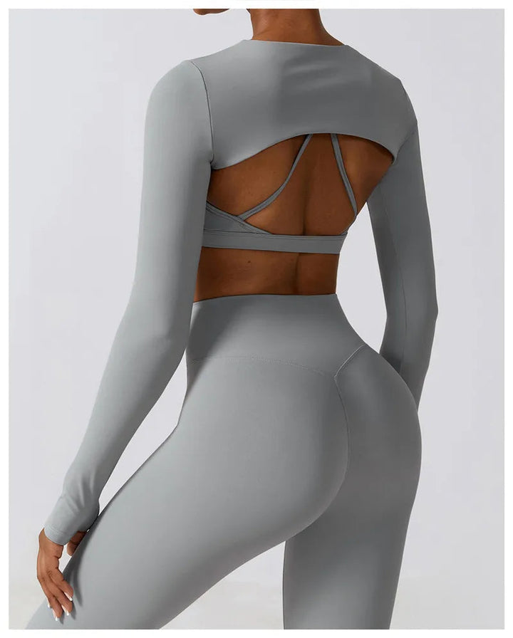 ACTIVE - 3-Piece Seamless Activewear Set for Women