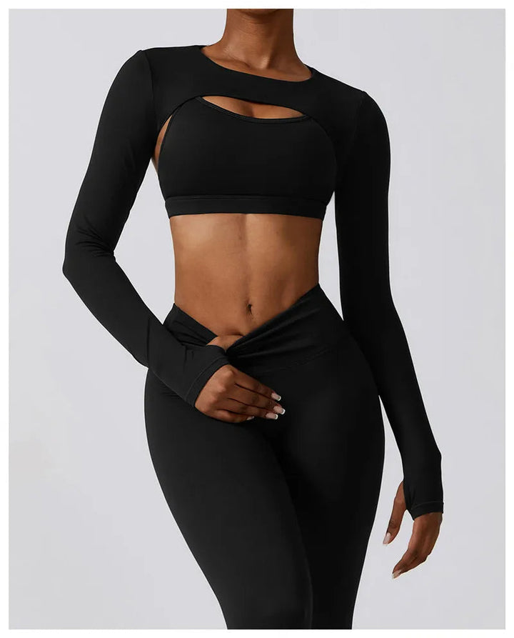 ACTIVE - 3-Piece Seamless Activewear Set for Women
