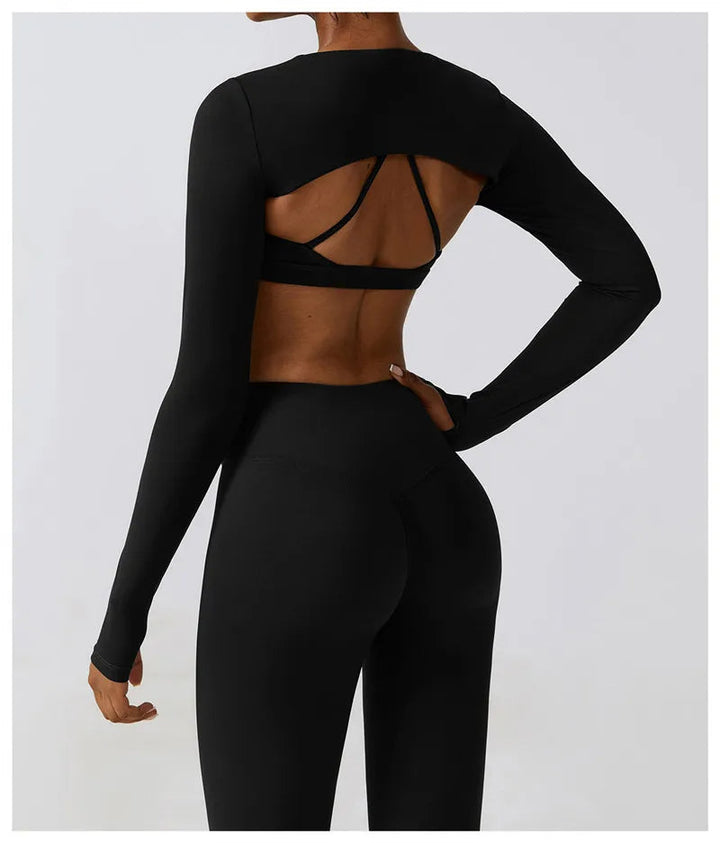 ACTIVE - 3-Piece Seamless Activewear Set for Women