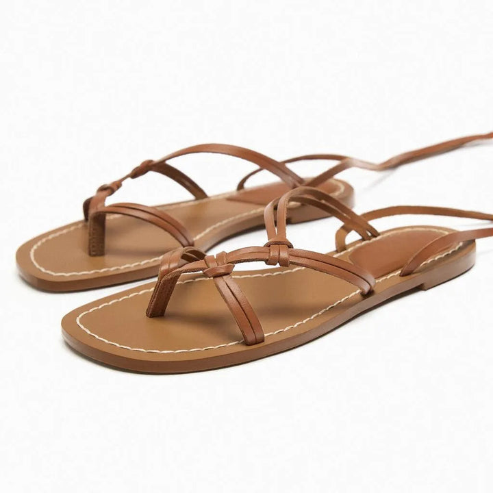 ROME - Lace-Up Roman Sandals