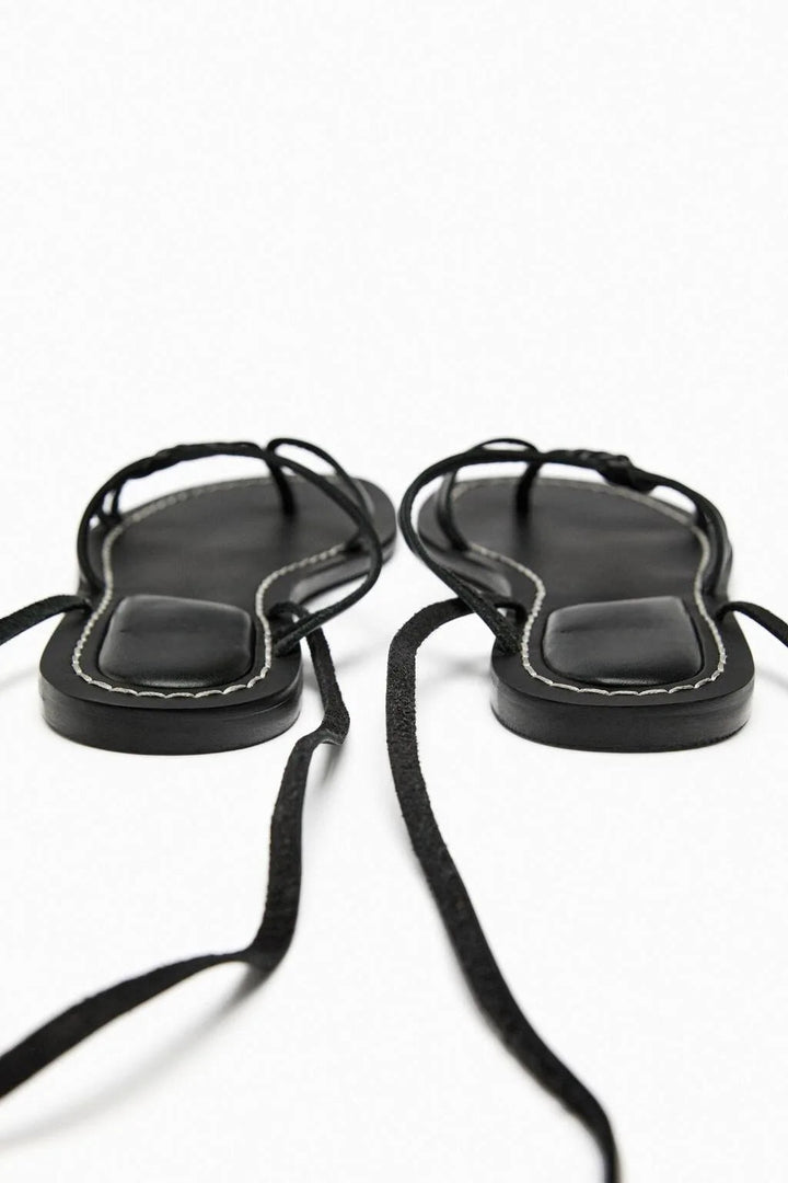 ROME - Lace-Up Roman Sandals