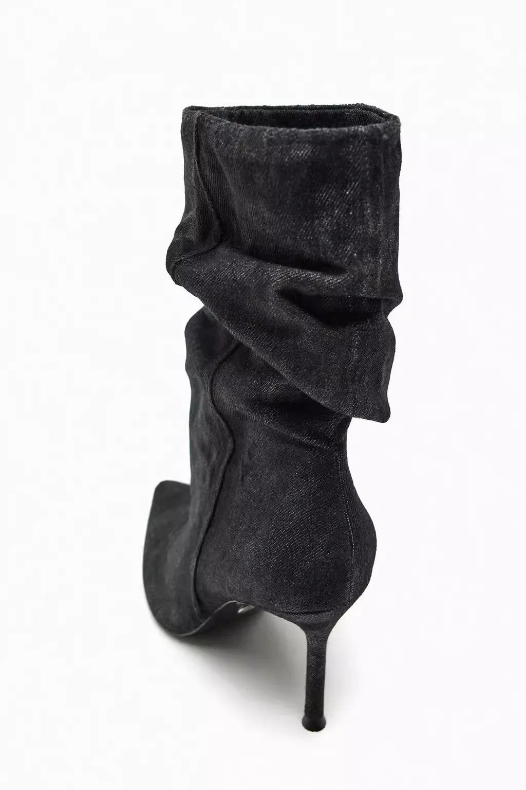 ARAYA – Denim High Heel Boots