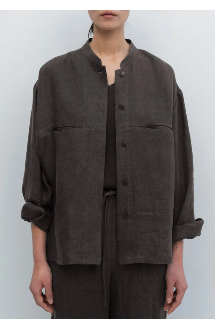 NOVAM – Women's Oversized Linen Shirt