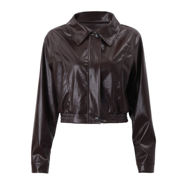 AKANE - Oversized Vegan Leather Jacket