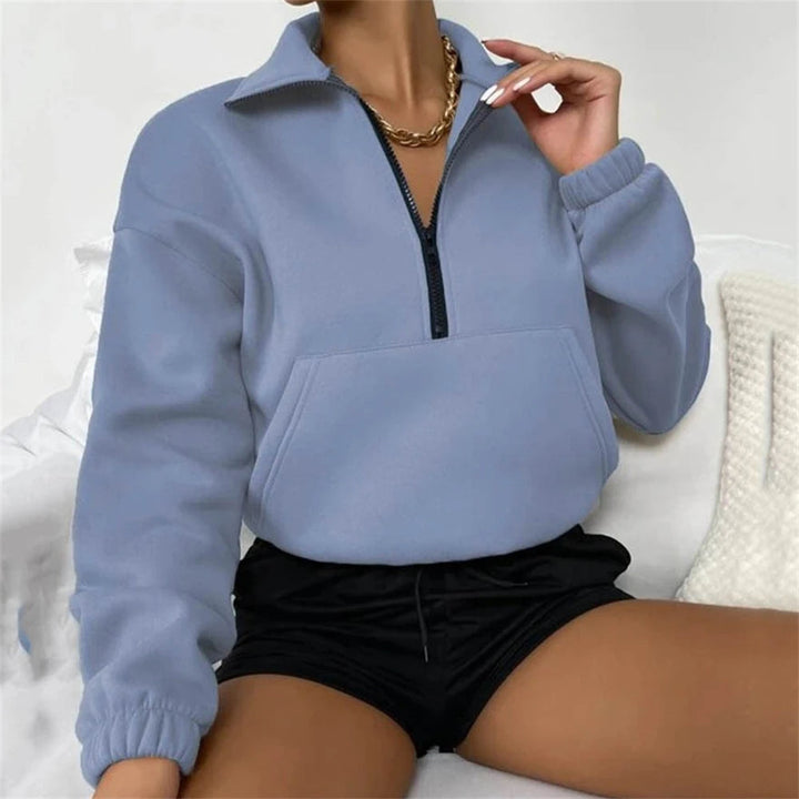 FEALINA - Women's Half-Zip Fleece Pullover