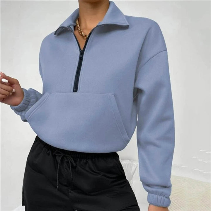 FEALINA - Women's Half-Zip Fleece Pullover