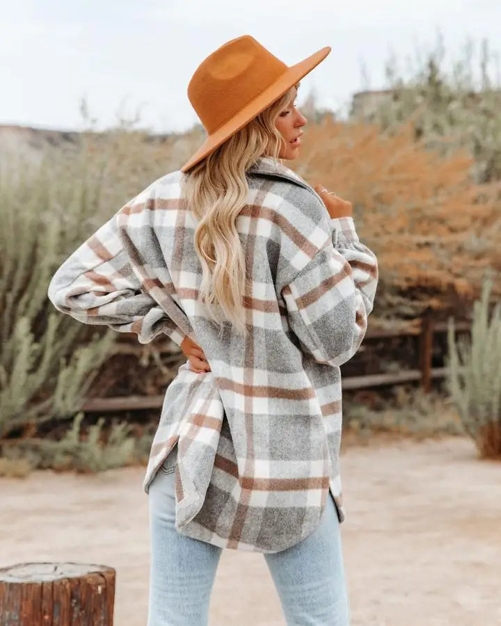 KOSYA – Plaid Overshirt