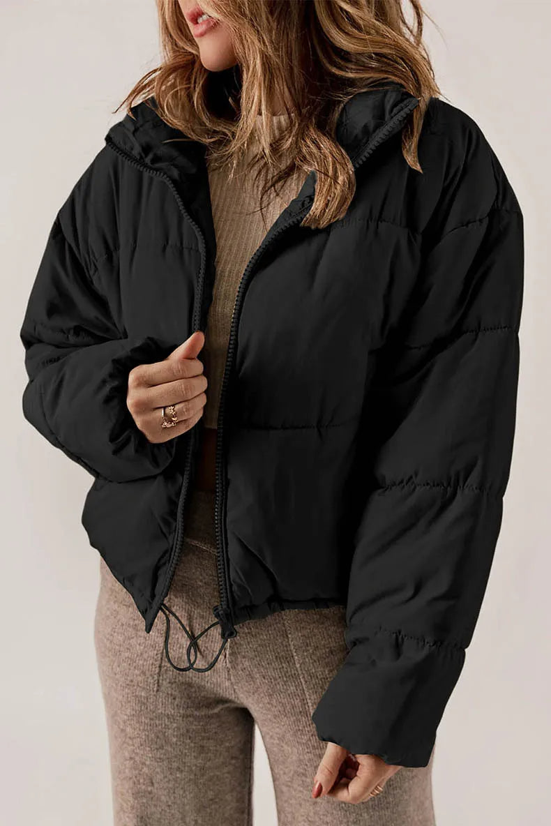 RAELYN – Puffer Jacket with Cinched Waist