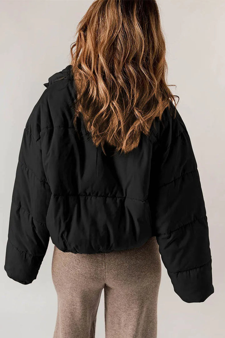 RAELYN – Puffer Jacket with Cinched Waist