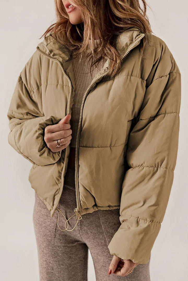RAELYN – Puffer Jacket with Cinched Waist