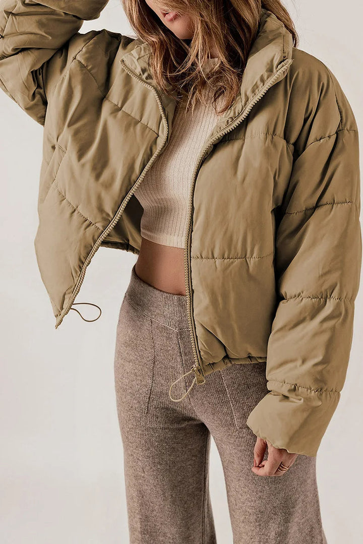 RAELYN – Puffer Jacket with Cinched Waist