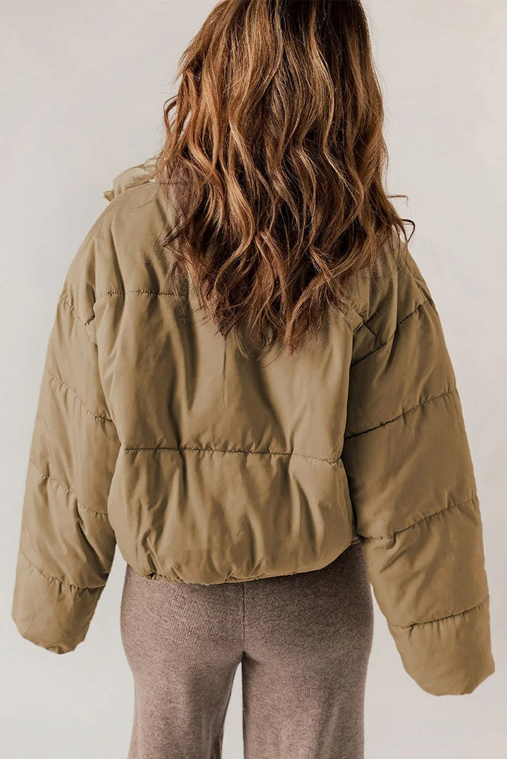 RAELYN – Puffer Jacket with Cinched Waist