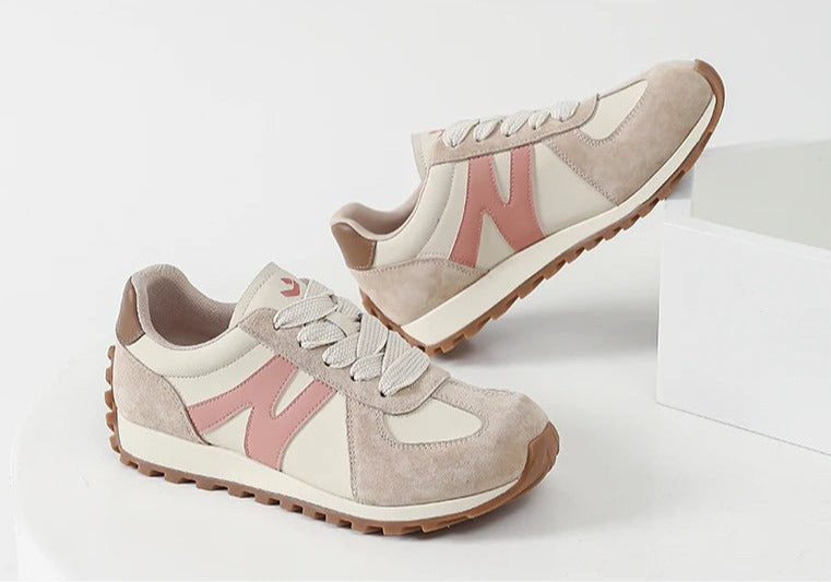 NIKO - Women's Retro Suede Runner Sneakers