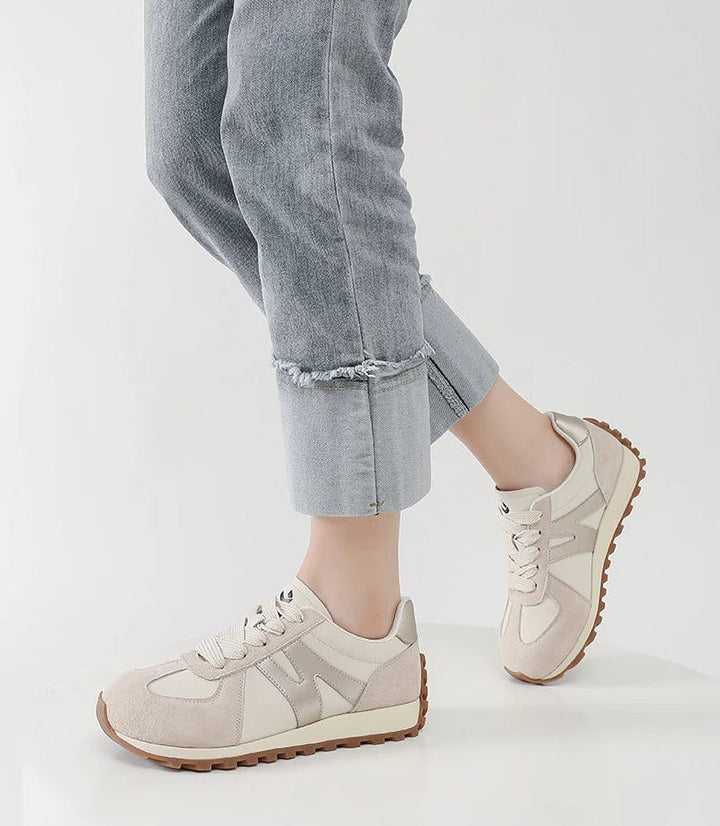 NIKO - Women's Retro Suede Runner Sneakers