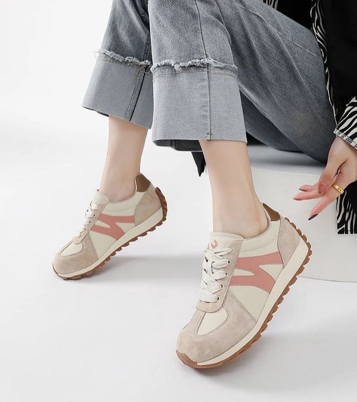 NIKO - Women's Retro Suede Runner Sneakers
