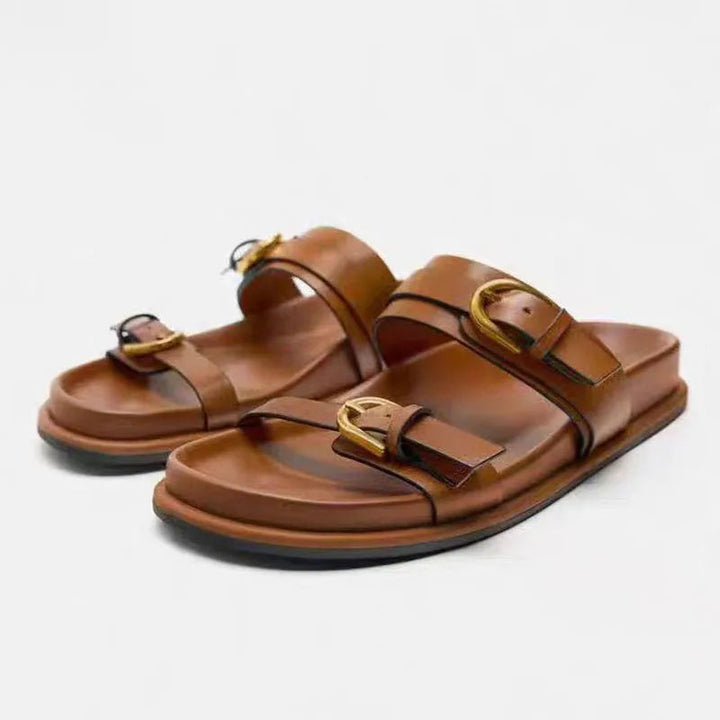 GENY – Vegan Leather Strap Women's Sandals
