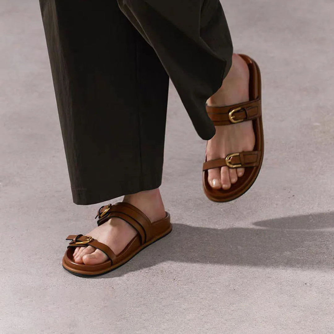 GENY – Vegan Leather Strap Women's Sandals