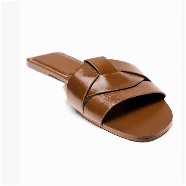 SUNY - Women’s Criss-Cross Flat Sandals