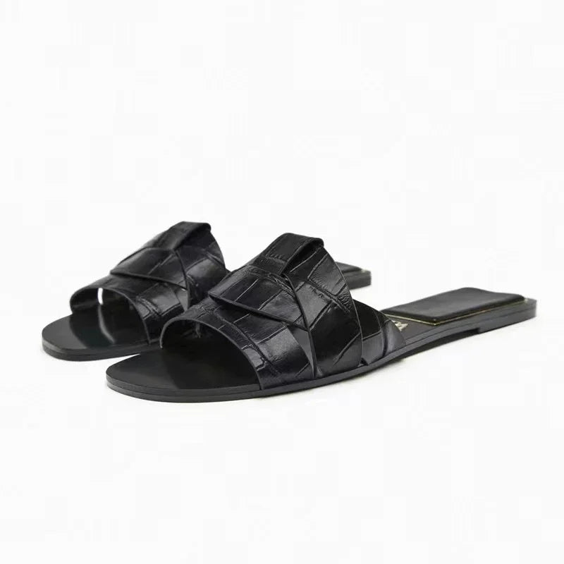 SUNY - Women’s Criss-Cross Flat Sandals