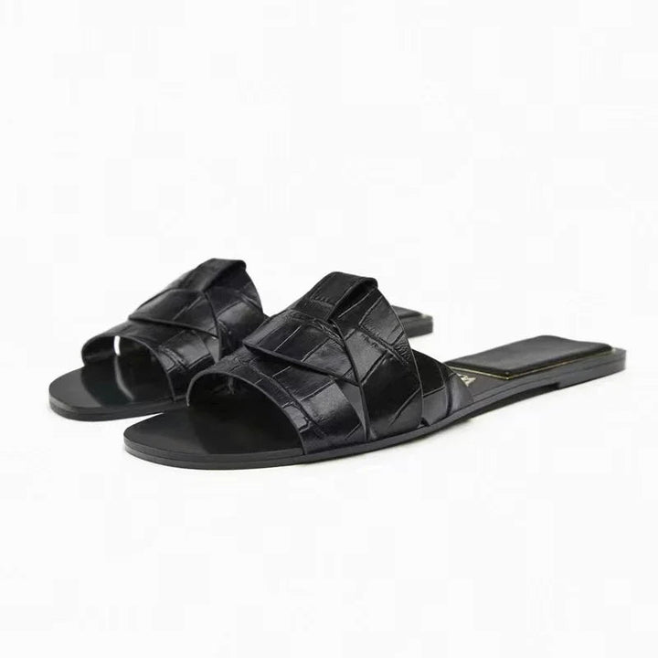 SUNY - Women’s Criss-Cross Flat Sandals