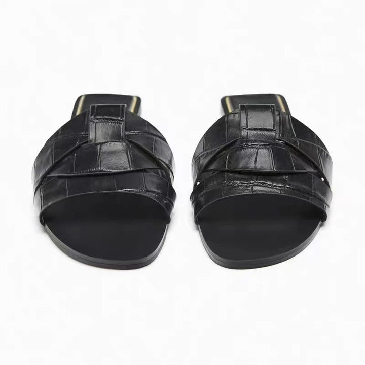 SUNY - Women’s Criss-Cross Flat Sandals