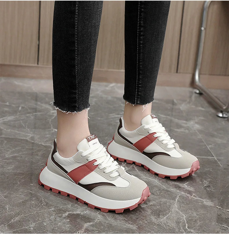 JUGNO – Dual-Tone City Sneakers
