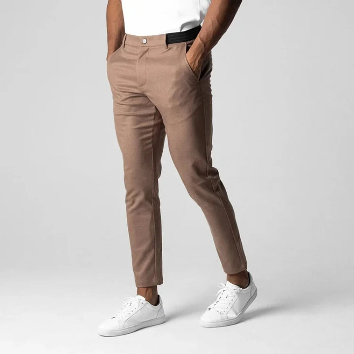 XEHNO - Herren Slim Fit Elastische Chino