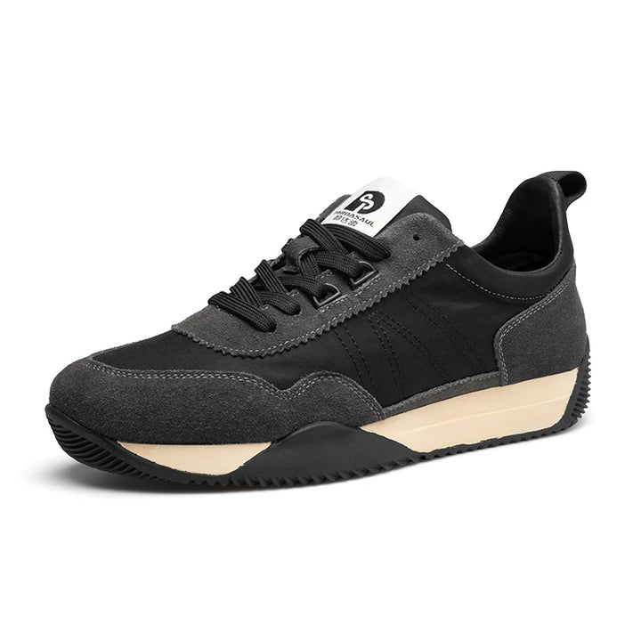 ROBOS - Herren Atmungsaktive Leder Sport Sneakers