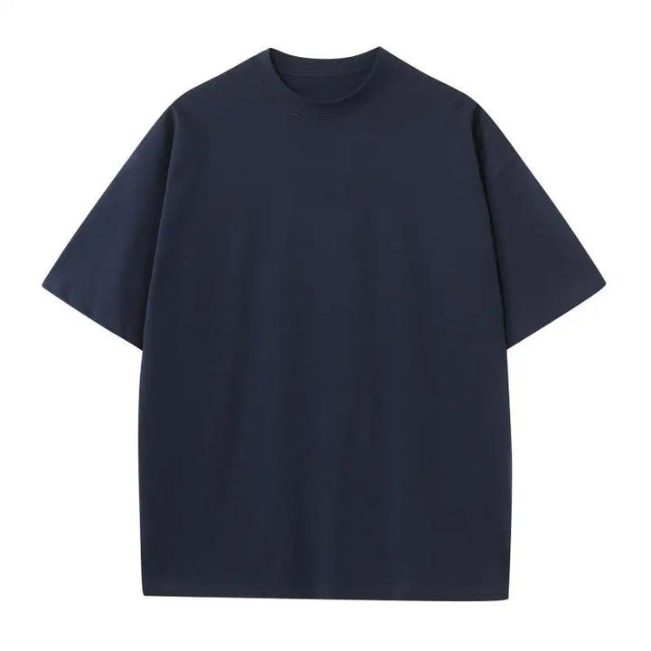 JERSEY - Herren Oversized Baumwolle Basic T-Shirt