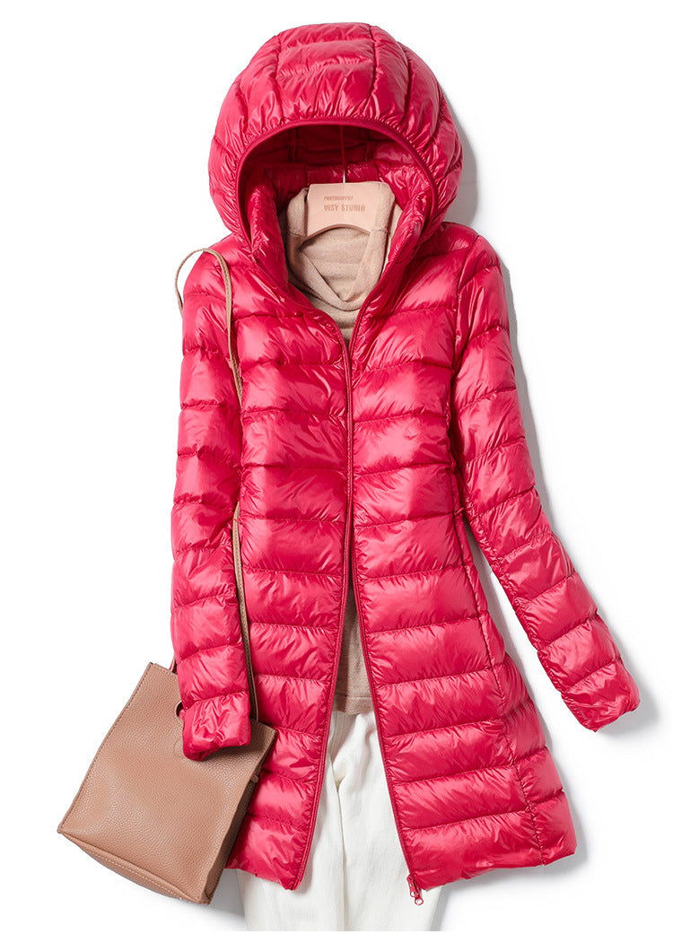 KLAIRE – Ultra-light Long Down Jacket
