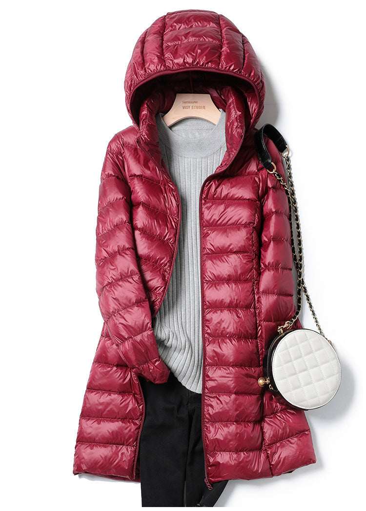 KLAIRE – Ultra-light Long Down Jacket
